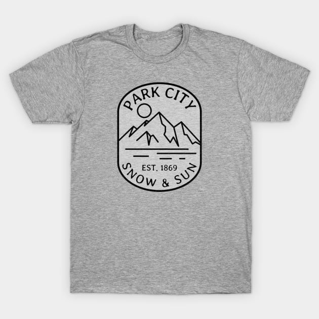 Park City, UT T-Shirt by LocalZonly